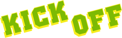 Kick Off logo for Amiga